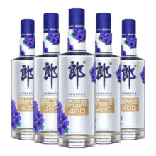 plus会员：郎酒 蓝顺45度 480mL 6瓶、入会赠蓝标劲酒