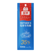 双11狂欢、PLUS会员：母亲牛肉丁 牛肉干烧烤味13.8g *20件