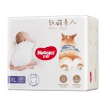 好奇（Huggies）软萌星人柯基裤成长裤XL28片(12-17kg)加大号婴儿尿不湿超薄透气219元 (月销1w+)