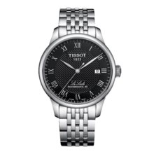 天梭（TISSOT）瑞士手表 力洛克系列腕表 钢带机械男表 T006.407.11.053.00