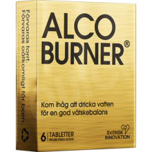 需首单、PLUS：Alcoburner 燃酒灵解酒益生菌 瑞典进口酒前护肝醒酒 应酬常备小金盒2片