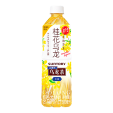 三得利无糖桂花乌龙茶  0糖0脂0能量茶饮料500ml*15瓶 整箱装