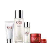 SK-II 经典体验套装75ml神仙水+赠品4件套sk2补水保湿护肤