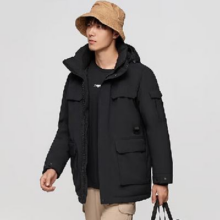 PLUS会员：Northland 诺诗兰 90鹅绒 户外连帽鹅绒服 颜色任选