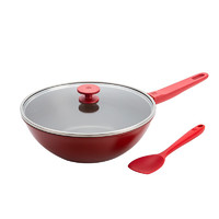 ZWILLING 双立人 炒锅不粘锅硅平底Now系列炒菜锅煎炒锅家用锅具28cm电磁炉通用