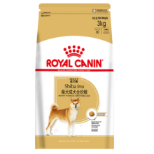 皇家狗粮 柴犬成犬狗粮 犬粮 宠物中型犬 SIA26 全价犬粮 10月-8岁3KG
