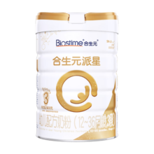 合生元（BIOSTIME）派星 幼儿配方奶粉 3段(12-36个月) 新国标 800g