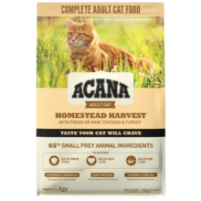 愛肯拿（ACANA）丰收家园鸡肉味肉燕麦成猫猫粮1.8kg【美版】最近效期25/9