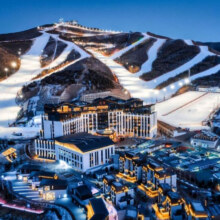 张家口翠云山银河滑雪场 1住1滑1晚酒景套餐含早（不含雪具）