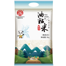 国宝桥米 油粘米5kg 长粒大米