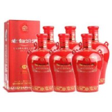 双11预售：汾酒 老白汾 封坛15 42度 清香型白酒 475ml*6瓶 整箱装