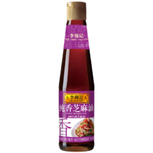 plus会员：李锦记 一级芝麻油 100%芝麻油 410ml *9件