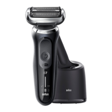博朗（BRAUN）电动剃须刀智能雷霆7系德国进口原装便携款往复式旋转式刮胡刀手动pro旅行送老公父亲 71-N1200S-无清洁中心 普通装