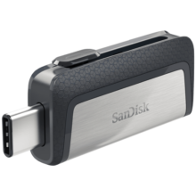 闪迪（SanDisk）128GB Type-C USB3.1 手机电脑U盘DDC2 读速150MB/s 便携双接口 安全保密 智能APP管理