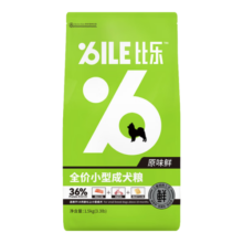 比乐原味粮鲜系列小型成犬狗粮1.5kg