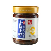 需首单：羅嗲 0添加茶油小鱼小虾238g*1瓶 鱼仔虾仔即食酱