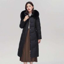 需首单：SNOW FLYING 雪中飞 长款狐狸毛领 女式轻奢羽绒服 多款可选