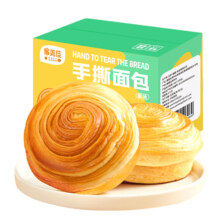 双11巅峰、PLUS会员：易美佳 原味手撕面包 原味 200g +200g