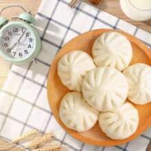 广州酒家利口福 黑猪肉小笼包300g*3袋 36个