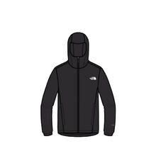 THE NORTH FACE 北面 冲锋衣男户外防风防水透汽外套83VF 黑色/JK3 XL