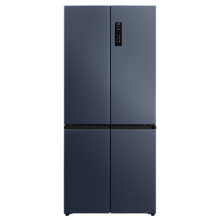 再降价、PLUS会员：TCL 超薄零嵌系列 R521T9-UQ 风冷十字对开门冰箱 521L 烟墨蓝