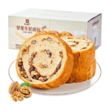 88VIP：良品铺子 坚果车轮面包 500g