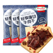 荷美尔（Hormel）轻享薄切牛肉干/萨拉米肠办公室休闲零食牛肉干肉铺网红零食 撩心小辣35g*6包119.9元