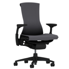 赫曼米勒（HERMAN MILLER）Embody电脑椅 Rhythm织物办公椅人体工学椅 木炭色15250元