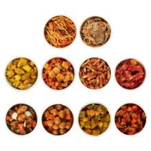 再降价、PLUS会员、百亿补贴：谷言 预制菜 料理包 10种肉食套餐 1.97kg