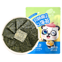 PLUS会员、需首购：不二宝贝  芝麻夹心海苔  20g