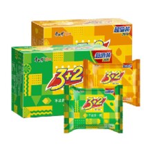88VIP：康师傅 3+2苏打夹心饼干 柠檬味650g*1盒+奶油味650g*1盒