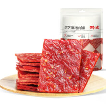 PLUS:百草味白芝麻猪肉脯100g/袋