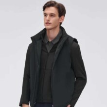 PLUS：波司登 鹅绒羽绒服经典商务立领