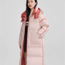 再降价、鸭鸭（YAYA）羽绒服女长款过膝2024冬季新款  多色可选
