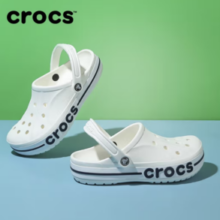 crocs 卡骆驰 中性沙滩洞洞鞋 205089-126 白/深蓝