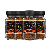 UCC 悠诗诗 117速溶冻干咖啡360g（90g*5瓶）无糖黑咖啡粉美式深烘