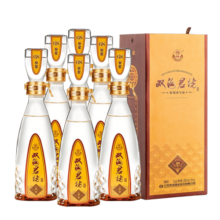 双沟 珍宝坊君坊 52度(250ml+15ml)*6瓶 整箱装 浓香型白酒