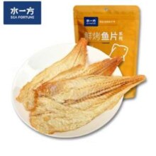 水一方 鲜烤鱼片 鳕鱼片 50g*6件34.52元包邮（5.75元/件）