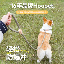 Hoopet 华元宠具 狗狗绳子防爆冲P绳狗链子牵引绳胸背带大型小中型犬防挣脱溜遛狗