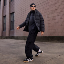 plus会员：adidas 阿迪达斯 600蓬休闲保暖连帽鸭绒羽绒服男女冬季阿迪达斯官方轻运动