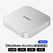 PLUS会员：ORICO 奥睿科 MiniMate 桌面移动固态硬盘 40 Gbps806.85元包邮