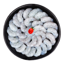 双11狂欢、PLUS会员：一虾一世界 速冻大号青虾仁 去虾线 500g（45-55只）*3件