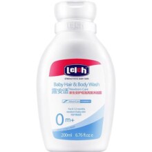 露安适初生安护洗发沐浴二合一儿童低泡温和洗发水沐浴露200ml