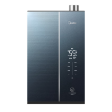 美的（Midea）16升燃气热水器 天然气 一级能效节能 水伺服恒温 增压零冷水 防冻JSLQ27-16LN5