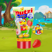Putzi 璞慈 儿童含氟防蛀 牙膏 0-6岁 50ml