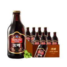 TSINGTAO 青岛啤酒 黑啤枣味 296ml*8瓶券后38.31元