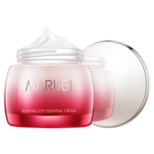 丸美（MARUBI） 眼霜眼部舒悦精华霜25g 滋润眼周淡化细纹 舒缓修护护肤品化妆品