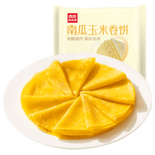 西贝莜面村 南瓜玉米卷饼750g 30张 粗粮杂粮食品