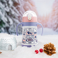 THERMOS 膳魔师 儿童不锈钢保温杯  巧虎 320ml（带把手）