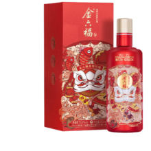 PLUS会员：金六福 喜悦佳酿 50.8度 500ml 单瓶装 绵柔浓香型白酒*9件